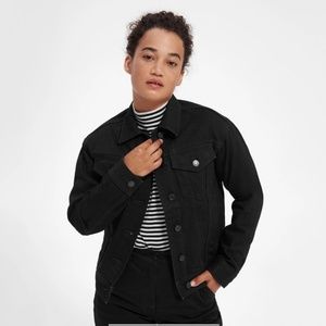 Everlane Black Denim Jacket